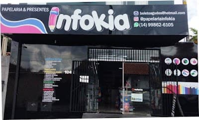 InfoKia - Papelaria, Informática, Presentes, Brinquedos, Utilidades Domésticas