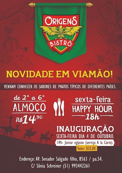 Restaurante Origens Bistrô - Foto 3